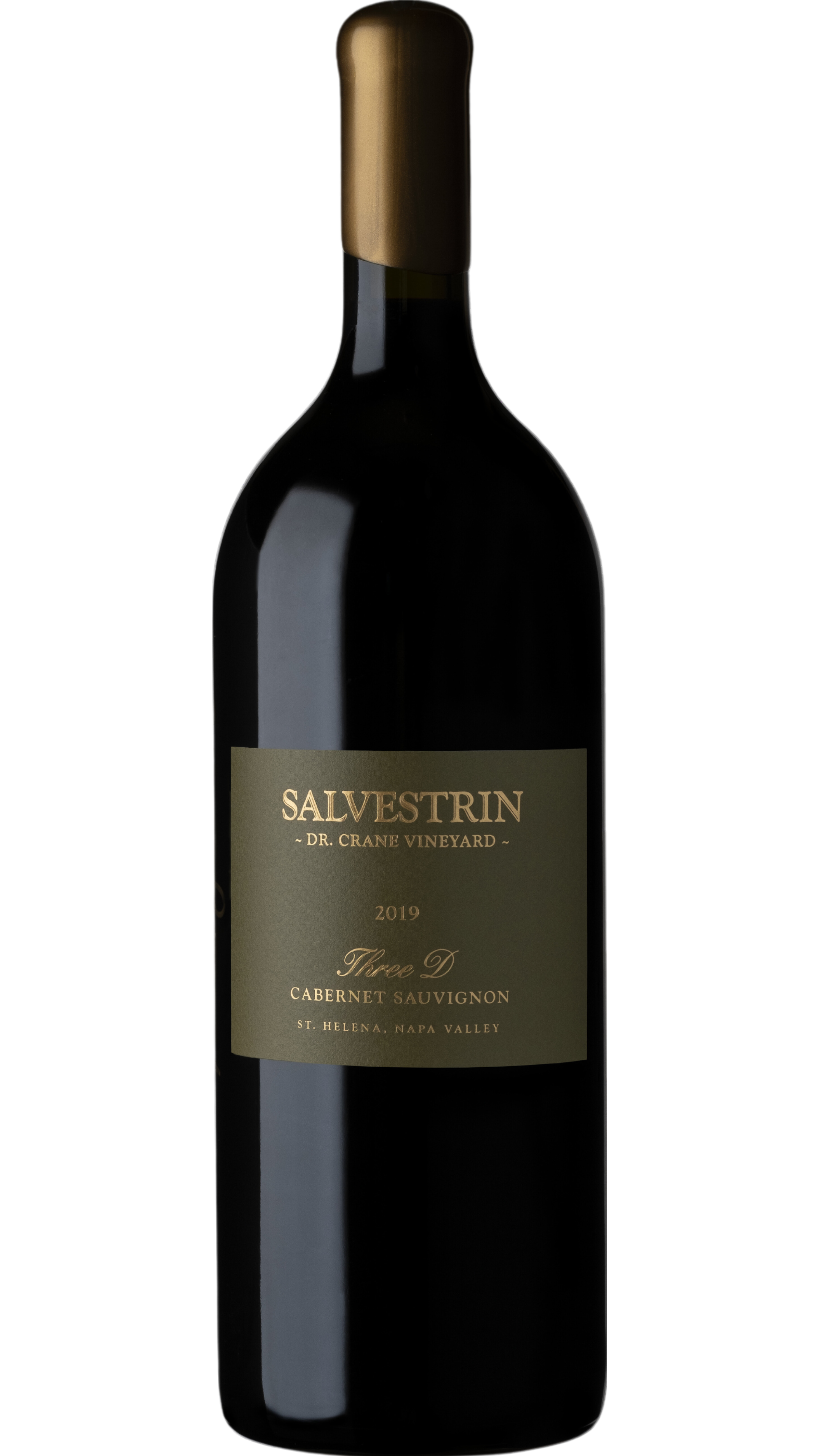 Product Image for 2019 Three D Cabernet, Dr Crane Vineyard 1.5L